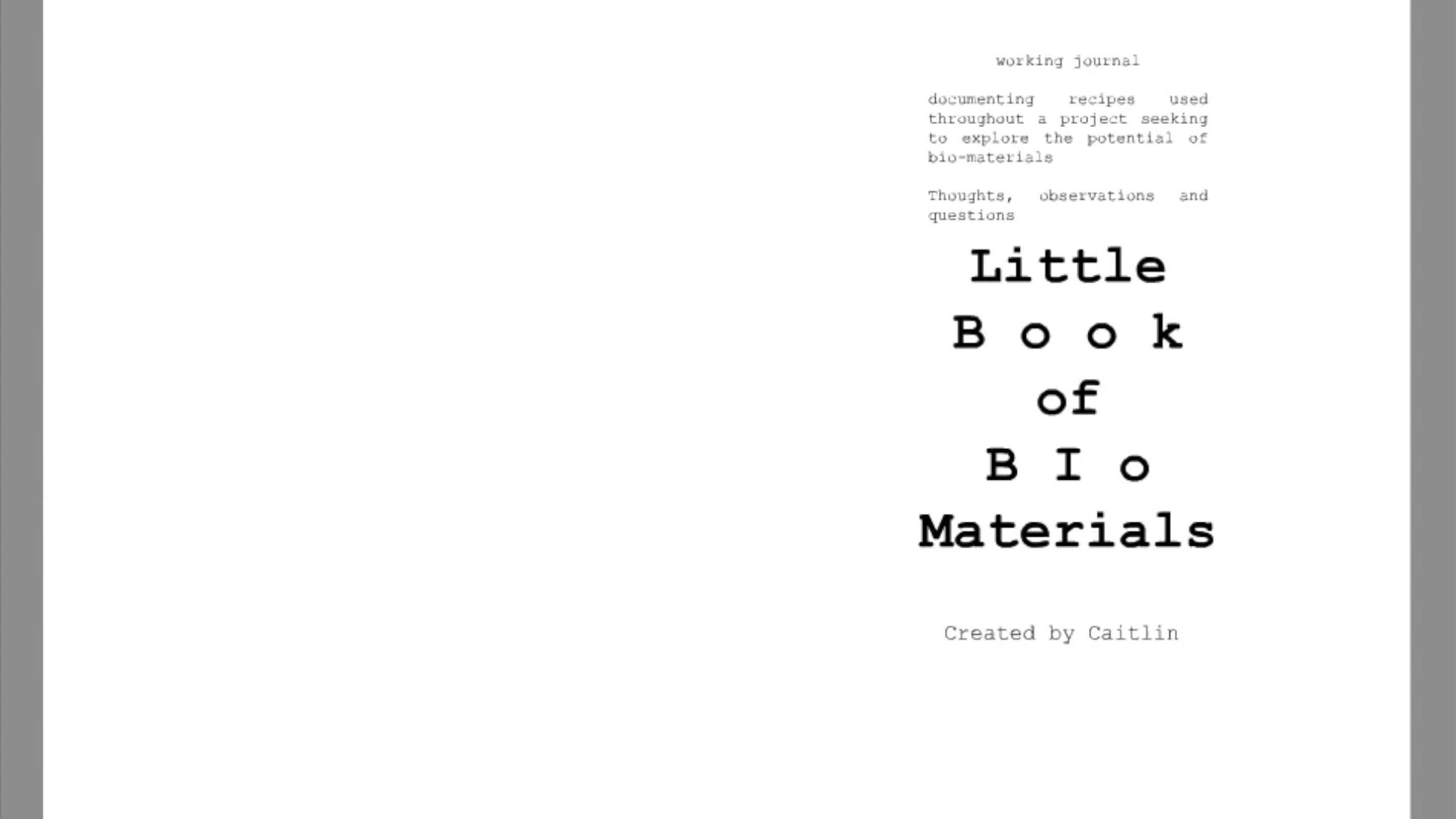 bio-materials